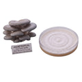 A dense cluster of Sporeless Oyster mushrooms with white fan-shaped caps, beside a round petri dish showing white mycelial growth on agar, labeled "AGGIETROPICAL CULTURE BANK, PETRI DISH MOTHER CULTURE, Species: Pleurotus ostreatus, sporeless cultivar", on a white background.