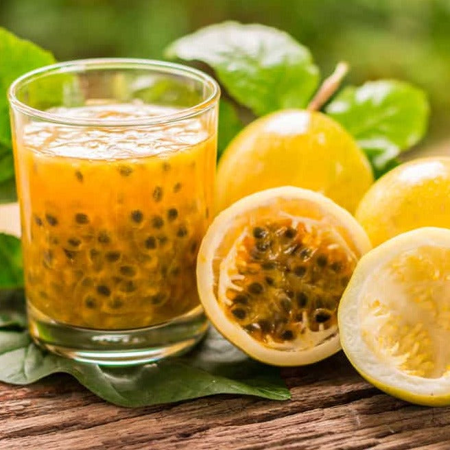 Passion fruit juice sweet and delicious